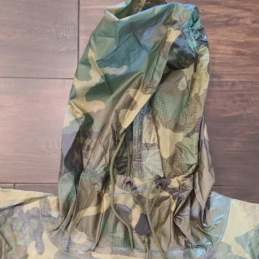 G.I. Style Ripstop Nylon Poncho - Picture 7 of 7